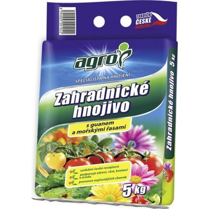 AGRO Zahradnické hnojivo 5 kg