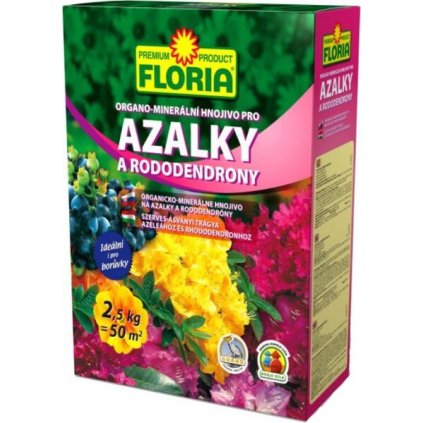 FLORIA Organominerální hnojivo pro azalky a rododendrony 2,5 kg