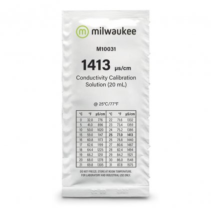 Milwaukee kalibrační roztok  EC 1,413 mS/cm 20ml