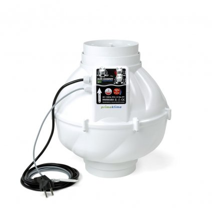 Ventilátor Prima Klima Whisperblower EC-TC 150-160 mm - 950 m3/h, regulace teploty a min. otáček, EC motor