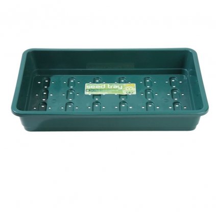 Garland podmiska plast Seed Tray Green s drenáží 37.5x23x6 cm