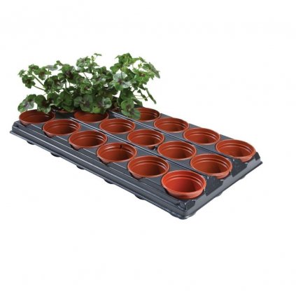 Garland sadbovací plato s květináči Professional Growing Tray 18, 56x31.5x7 cm