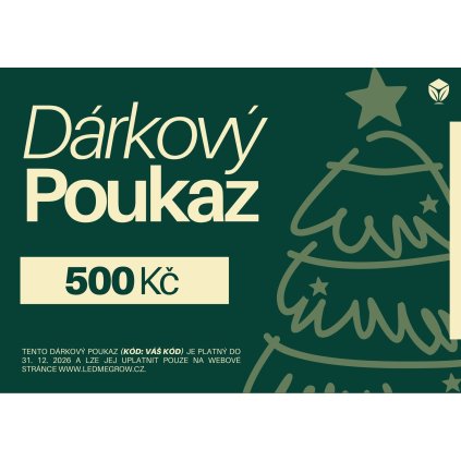 1 darkovy poukaz 500