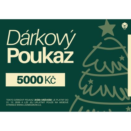 5 darkovy poukaz 5000
