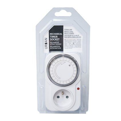 68657 urban mechanical timer socket mechanicke spinaci hodiny