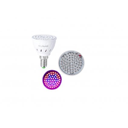 4w led grow žárovka e14