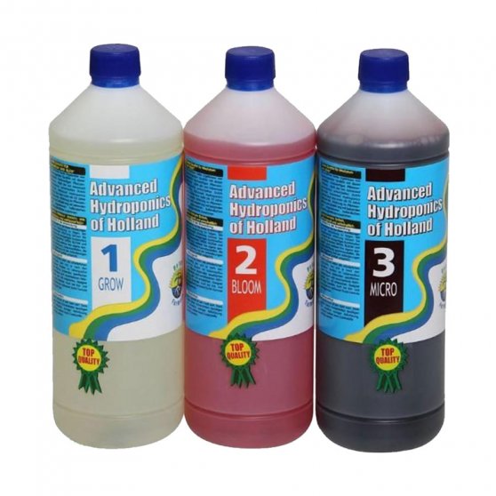 Advanced hydroponics TriPack 1 l - sada hnojiv