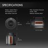 spider farmer 152mm inline ventilator uhlikovy filtr a regulator rychlosti (10)