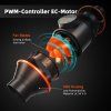 spider farmer 152mm inline ventilator uhlikovy filtr a regulator rychlosti (9)