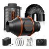 spider farmer 102mm inline ventilator 348m3 h regulator rychlosti (14)