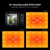 spider farmer plant stand with grow lights 54w 1680D grow tent PPFD
