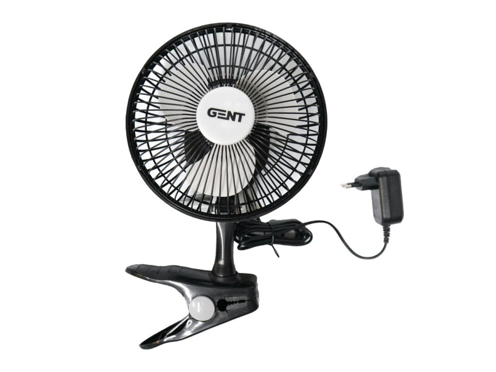 GENT Clip Fan 5W, klipsnový ventilátor průměr 15 cm