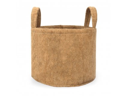20446 u gro juta okruhly kvetinac s uskami 36x30 cm 30 l