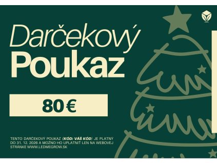 4 darkovy poukaz 80 eur