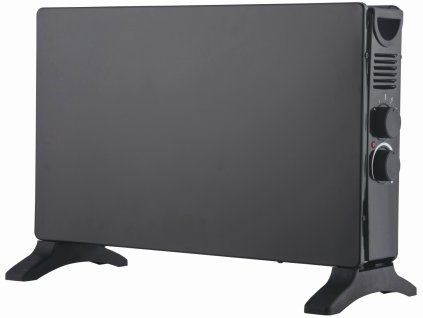 Elektrický konvektor s termostatem 2000W, TURBO vzduchu, černý, Tagred TA940B 1