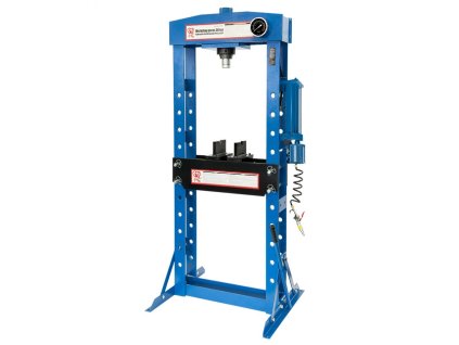 Hydraulický lis 30T svařovaný s posuvným pístem a pneumatickým ovládáním, Airpress 79330