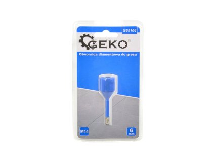 26282 korunkovy vrtak diamantovy do kameniny 6mm m14 geko g65106