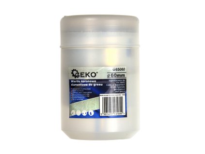 26156 korunkovy vrtak diamantovy na dlazdice 60mm geko g65060