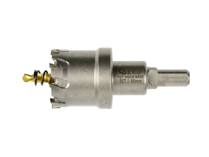 25433 korunkovy vrtak do kovu tct 35mm geko g39686