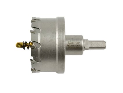 25415 korunkovy vrtak do kovu tct 60mm geko g39691