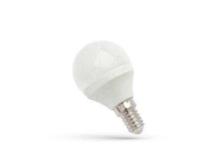 LED žárovka E 14 230V 6W studená bílá, SPECTRUM WOJ13023