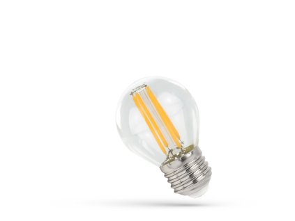 LED žárovka E 27 230V 6W COG teplá bílá 1800K, SPECTRUM WOJ14653