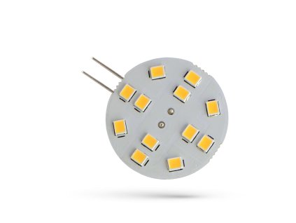 LED žárovka G4 12V 2W teplá bílá, SPECTRUM WOJ13782