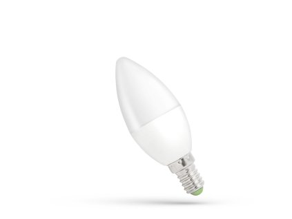 LED žárovka svíce E 14 230V 6W neutrální bílá, SPECTRUM WOJ13758