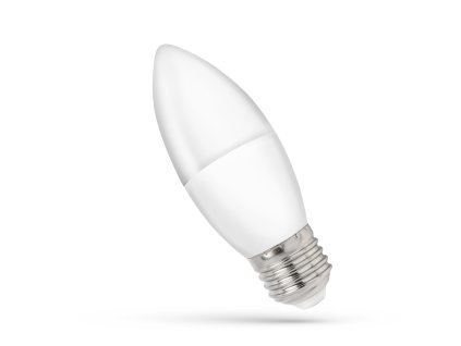 LED žárovka svíce E 27 230V 4W neutrální bílá, SPECTRUM WOJ14507