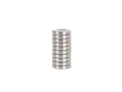 24624 magnet neodymovy s montaznim otvorem 14x3mm kulaty 10ks geko g02424