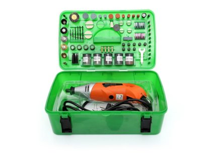 28770 mini bruska 170w prislusenstvi 218 elementu kraft dele kd10281
