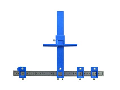 26981 nastavitelna sablona na vrtani 410x300mm geko g64998