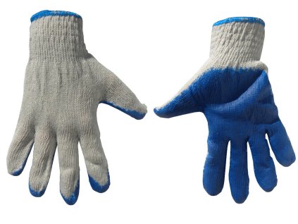 20261 pracovni rukavice vel 9 blue geko g73502c