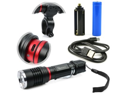 latarka rowerowa cree 10w 800lm led uchwyt 25 5 (13)