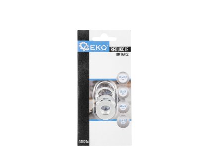 26588 redukcni krouzky pro pilove kotouce s otvorem 25 4mm sada 4ks geko g00206