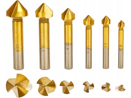 28818 sada zahlubniku 6 3 20 5 mm 6 ks kraft dele kd983