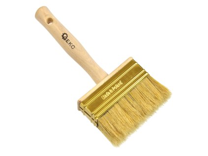 21682 stetka malirska 90mm drevena rukojet geko g66029