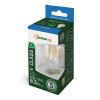 LED žárovka GLS E 27 230V 3,8W COG studená bílá, SPECTRUM WOJ14641 1