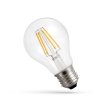 LED žárovka GLS E 27 230V 3,8W COG studená bílá, SPECTRUM WOJ14641