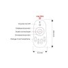 sterownik led rgb z 4 strefowym pilotem rf (2)