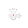 profil aluminiowy inline mini xl 1 m (2)