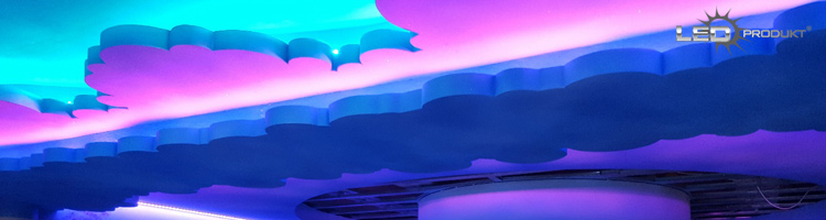 LED osvětlení podhledu pomocí RGB LED pásku