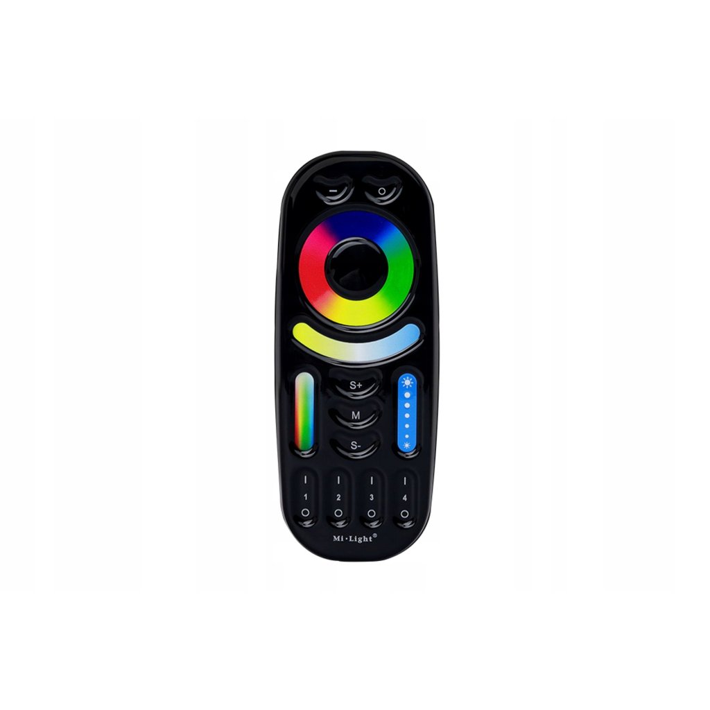 LED ovladač RGB Dual White - 4 okruhy černý
