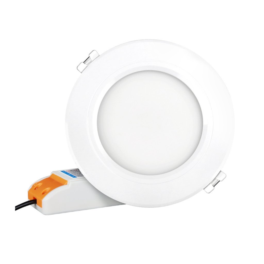 LED panel bílý 6W kruh RGB+DUAL-WHITE