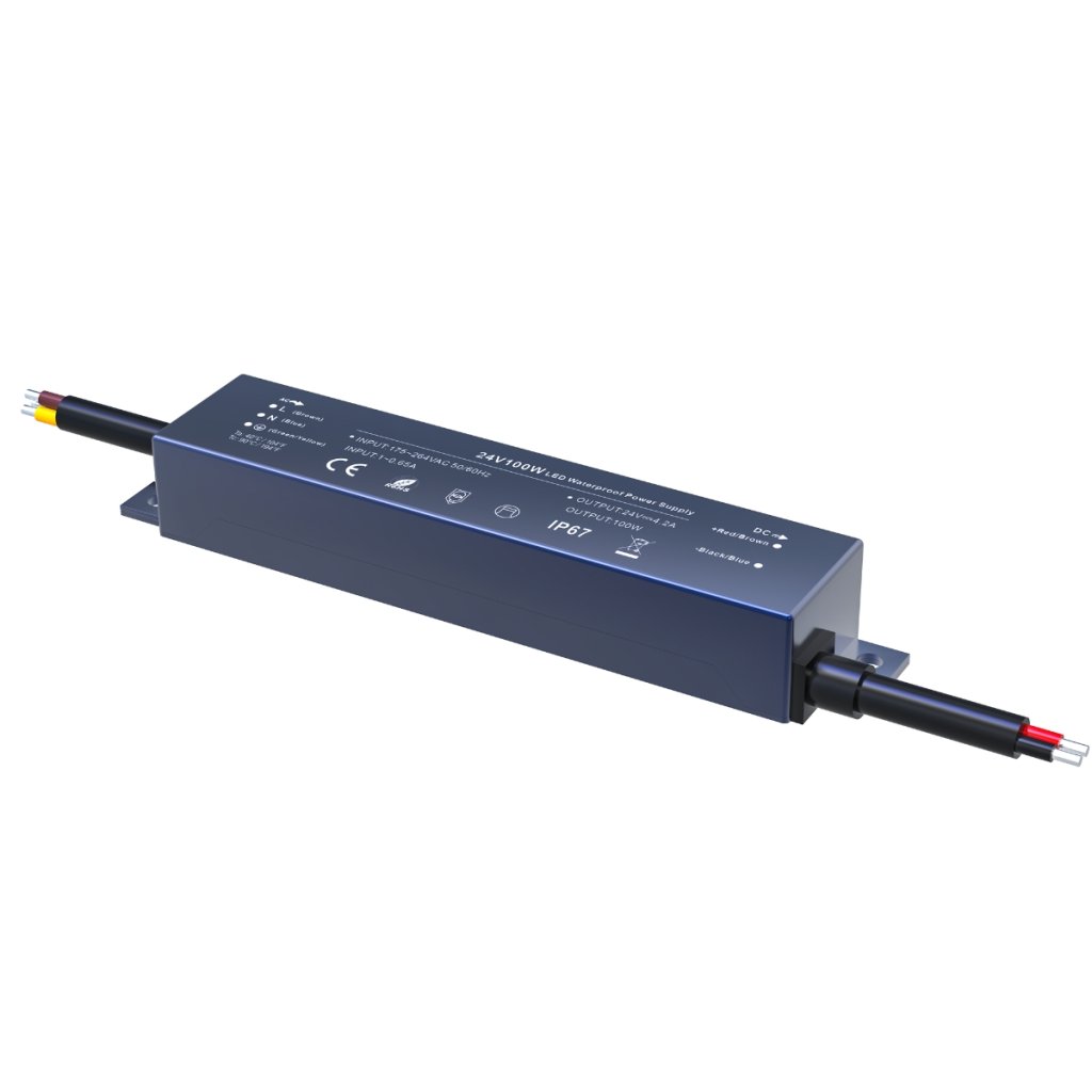 LED napájecí zdroj 100W, 24V, IP67 - MINI