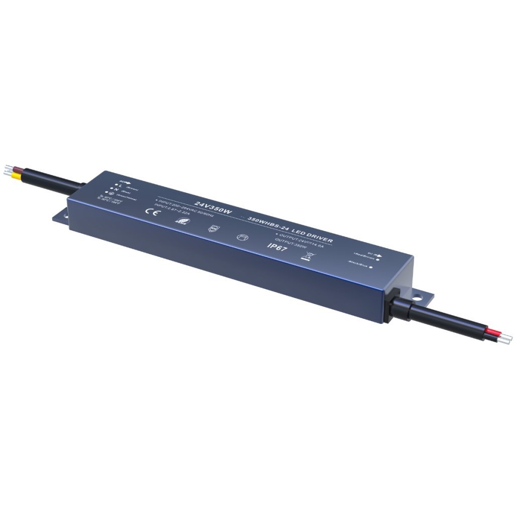 LED napájecí zdroj 350W, 24V, IP67 - MINI