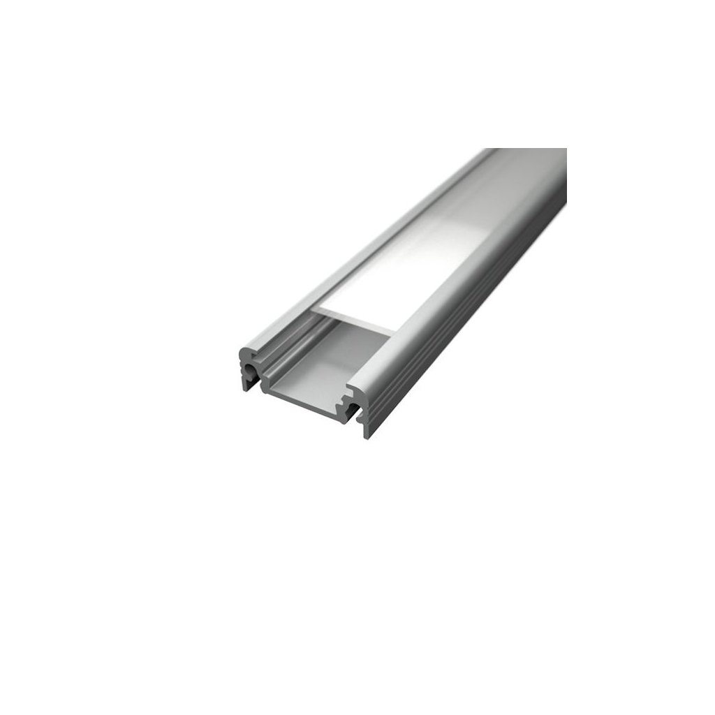 4795 led lista povrchova klasik strieborna