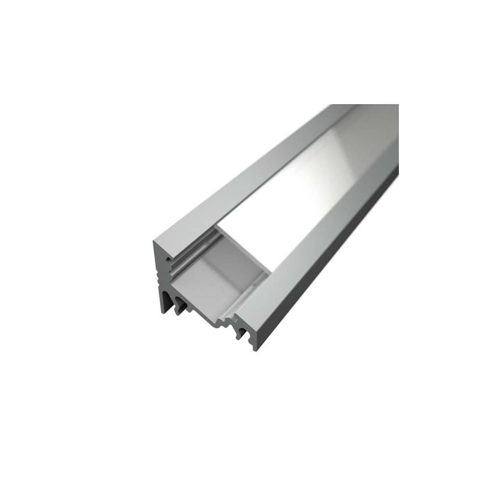 4801 led lista rohova strieborna