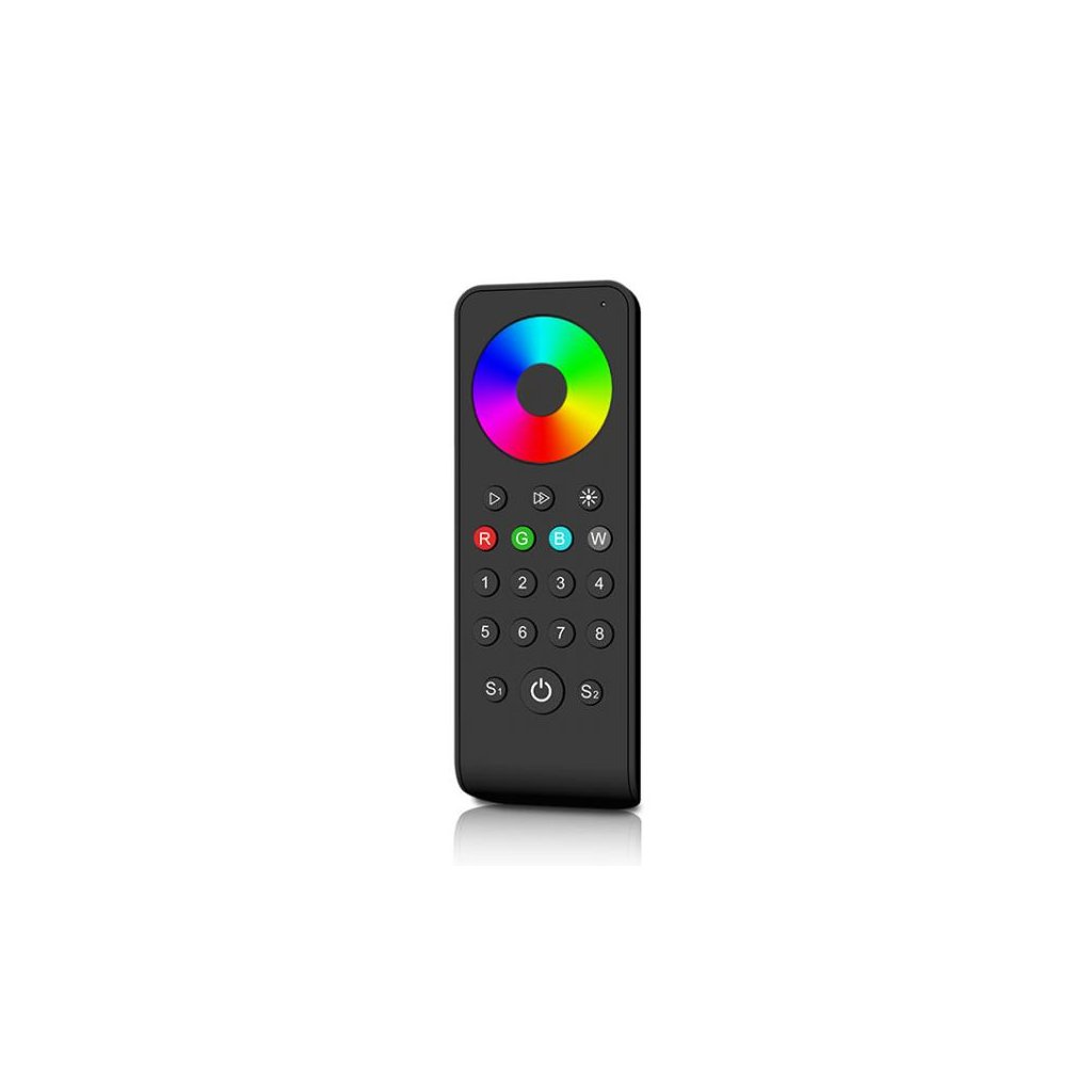 7459 led rgb rgb w ovladac rf21 8 okruhov