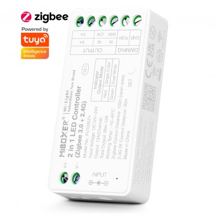 LED přijímač RF6 2 in 1 - Zigbee 3.0 + 2,4GHz (FUT035Z+)